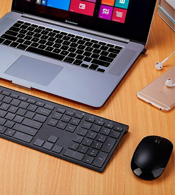 Jelly Comb JC0317 Wireless Keyboard and Mouse Combo - Bestadvisor