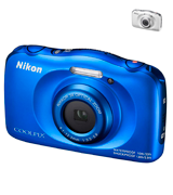 Nikon W100 (Blue) Waterproof camera