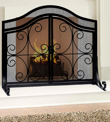 Amagabeli Garden & Home BL0009 Fireplace Screen with Doors - Bestadvisor