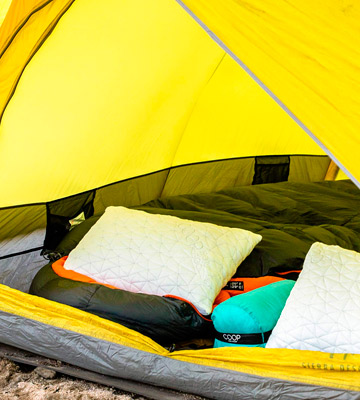 Coop Home Goods Lulltra Memory Foam Camping Pillow - Bestadvisor
