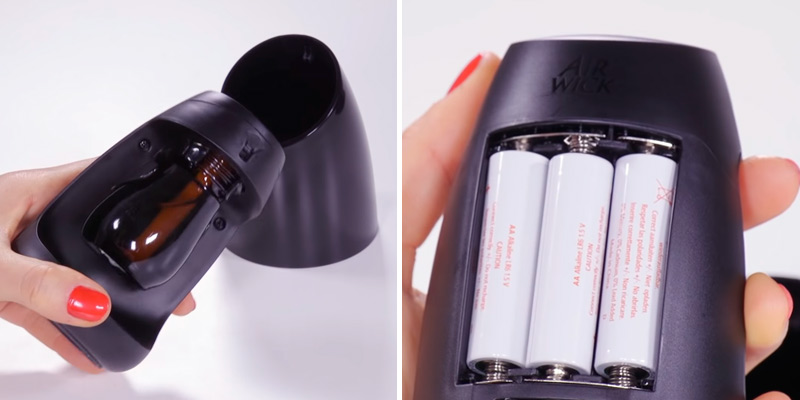 Air Wick Battery Operated Fragrance Oil Diffuser Kit/ Air Freshener in the use - Bestadvisor