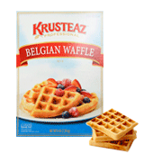 Krusteaz Belgian Waffle Mix Foodservice Bag