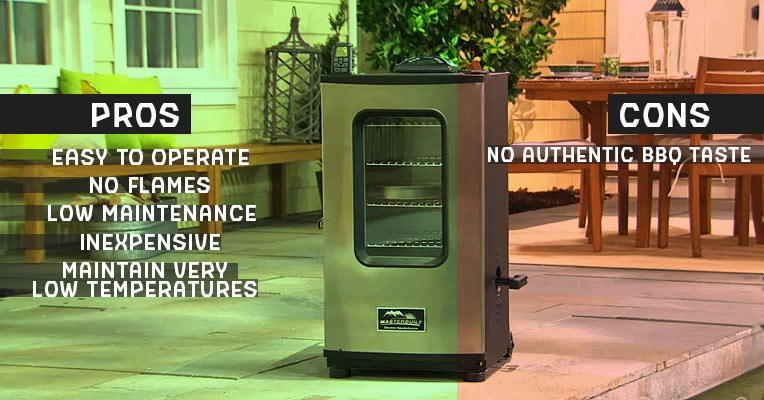 Electric grills: pros and cons