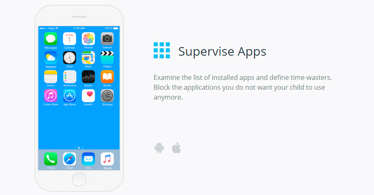 Supervising installed apps