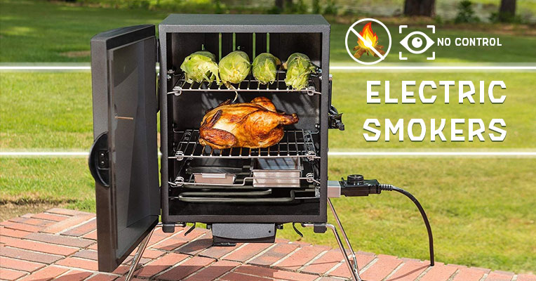 How does an electric smoker work?