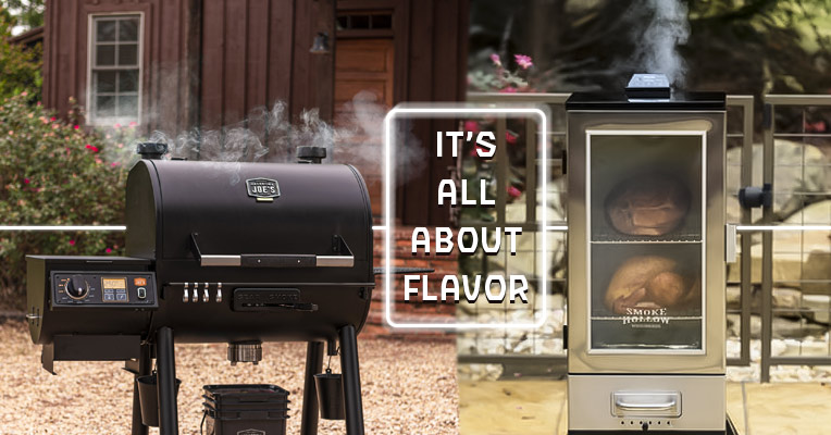 A Major difference between a pellet and electric grill