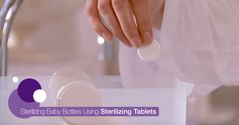 Sanitizing with sterilizing tablets