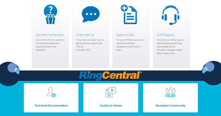 RingCentral's customer service