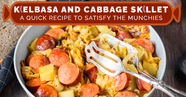 Kielbasa and Cabbage Skillet