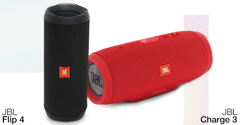 compare jbl flip 4 and charge 3