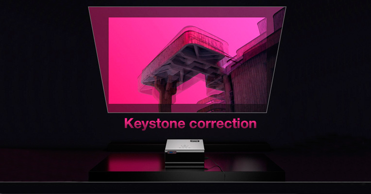 Keystone correction