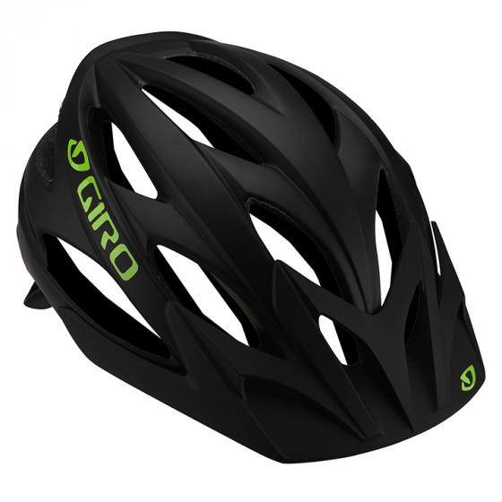 Giro Xar Matte Black Lime Mountain Bike Helmet Size Large