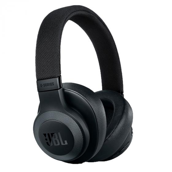 JBL E65BTNC Over-Ear Bluetooth Noise-Canceling Headphones - Black