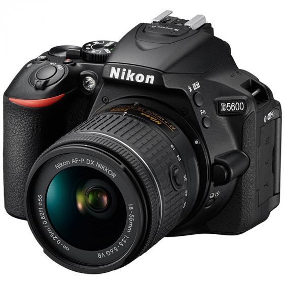 Nikon D5600-1 DSLR Camera w/18-55mm f/3.5-5.6 VR Lens and Professional Accessory Bundle