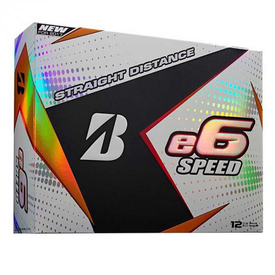Bridgestone E6 Speed 2017 Golf Balls (One Dozen)