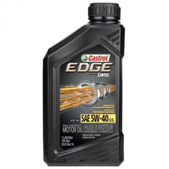 Castrol EDGE 5W-40 (06249) Advanced Full Synthetic Motor Oil
