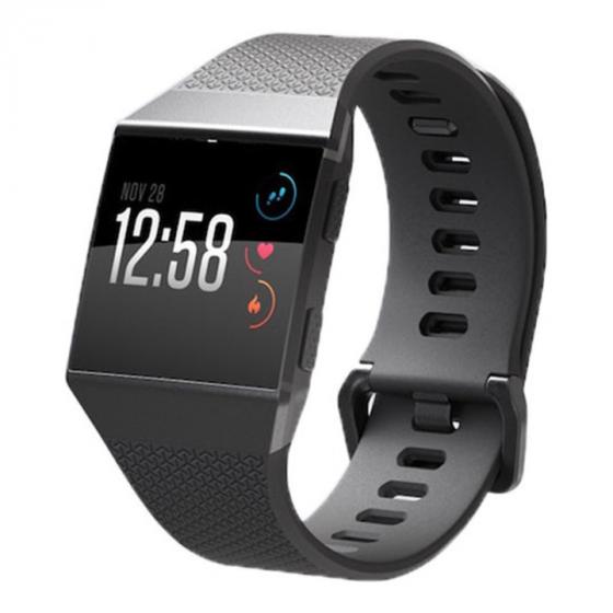 Fitbit Ionic Charcoal/Smoke Gray, One Size (S & L Bands Included)