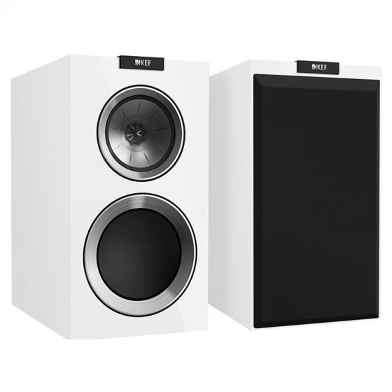 KEF R300 Bookshelf Loudspeaker - Gloss White (Pair)