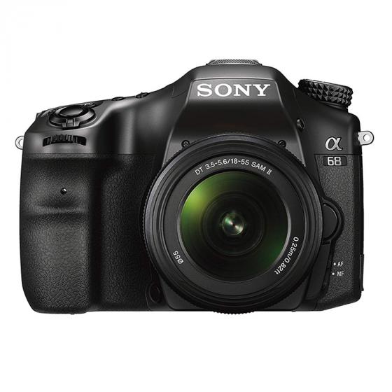 Sony a68 (ILCA68K) DSLR Camera w/ SAL18552 Lens