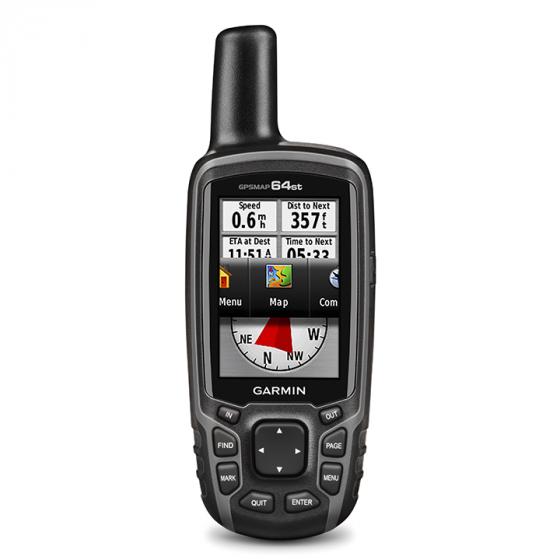 Garmin GPSMAP 64st TOPO U.S. 100K with High-Sensitivity GPS and GLONASS Receiver