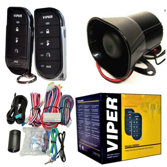 Viper 5806V 2-way Security System w/Remote