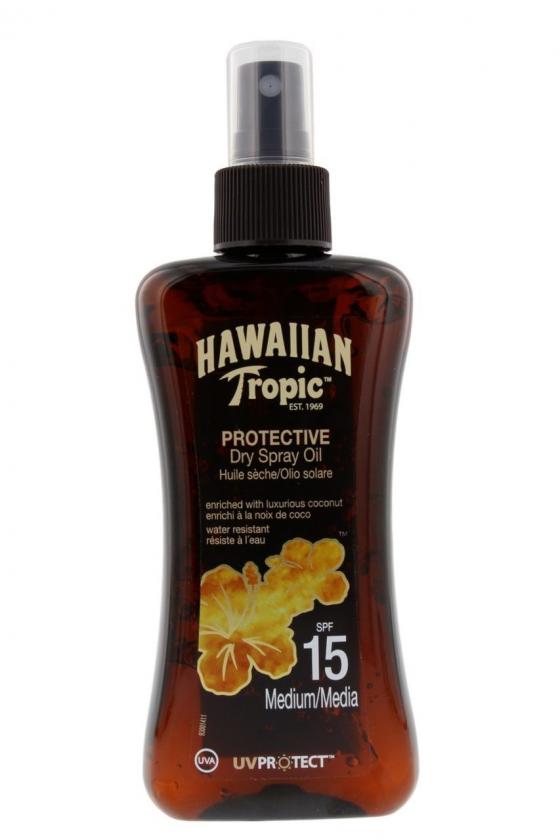 Hawaiian Tropic Protective Broad Spectrum Sun Care Sunscreen Spray
