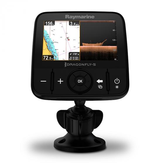 Raymarine Dragonfly 4 Pro Chirp Fish Finder with Built in GPS and WiFi