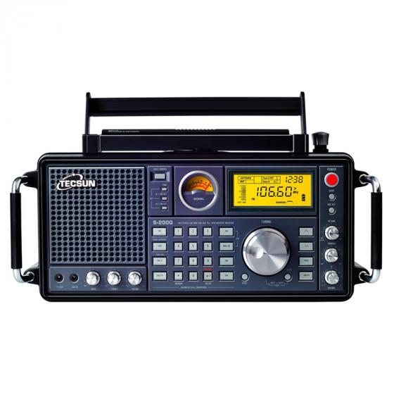 Tecsun S-2000 SHORTWAVE Radio Dual Conversion PLL FM MW SW LW SSB Air Band