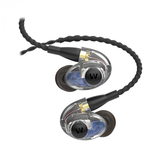 Westone W40 Quad-Driver True-Fit Earphones with 3 Button MFi Cable with Microphone and MMCX Audio Cable
