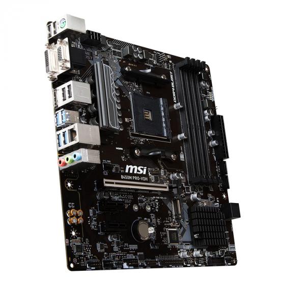 MSI B450M PRO-VDH Micro-ATX Motherboard