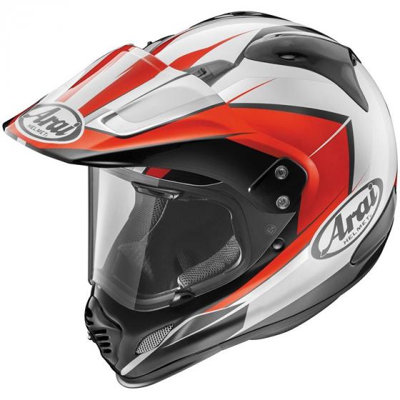 Arai XD4 Flare Dual Sport Helmet-Red-XL