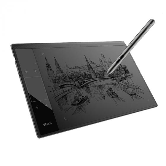 VEIKK A30 Graphic Pen Tablet with Gesture Touch Pad