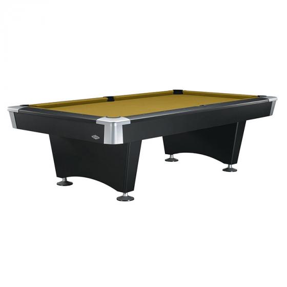 Brunswick Black Wolf Pool Table with Free Contender Play Package Accessories and Brunswick Contender Cloth