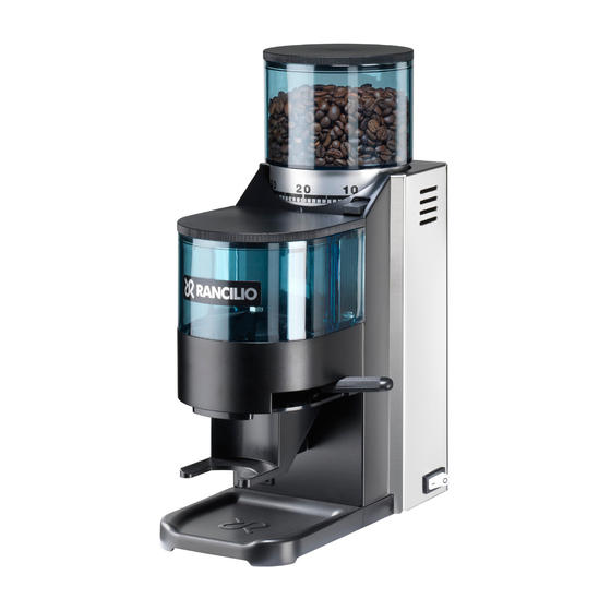 Rancilio ROCKY HSD-ROC-SS Espresso Coffee Grinder with Doser Chamber