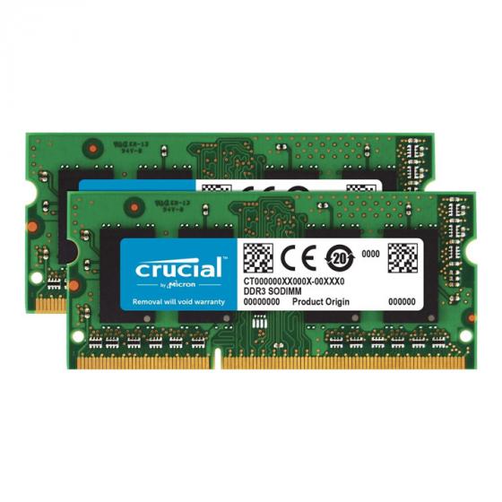 Crucial CT2KIT102464BF160B DDR3/DDR3L 1600 MT/S SODIMM Memory