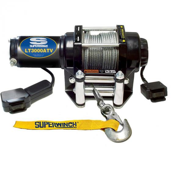 Superwinch LT3000 winch with roller fairlead