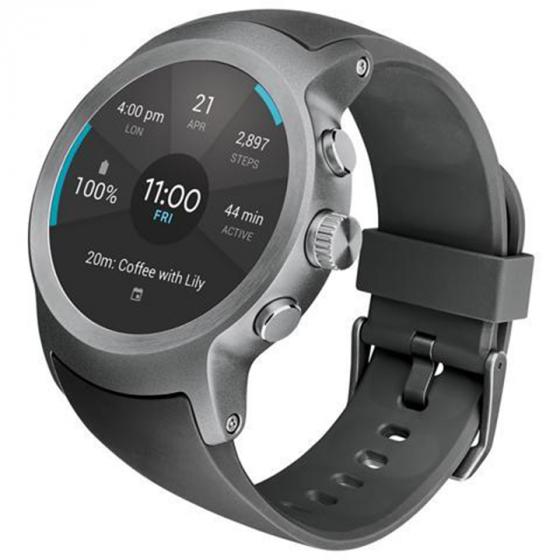 LG Watch Sport Unlocked GSM (Silver/Titan)