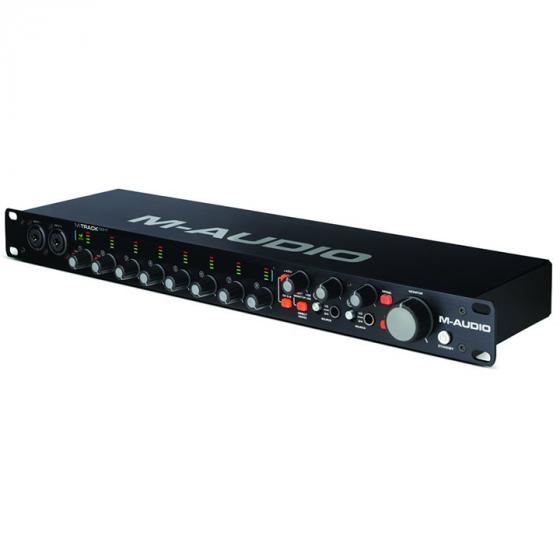 M-Audio M-Track Quad 4 Channel Audio Interface w/ AC Adapter 