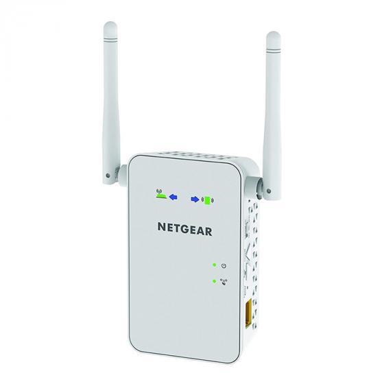 NETGEAR EX6100-100NAS AC750 WiFi Range Extender with Gigabit Ethernet
