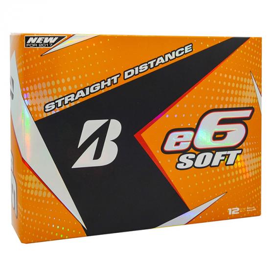 Bridgestone E6 Soft 2017 Golf Balls (One Dozen)