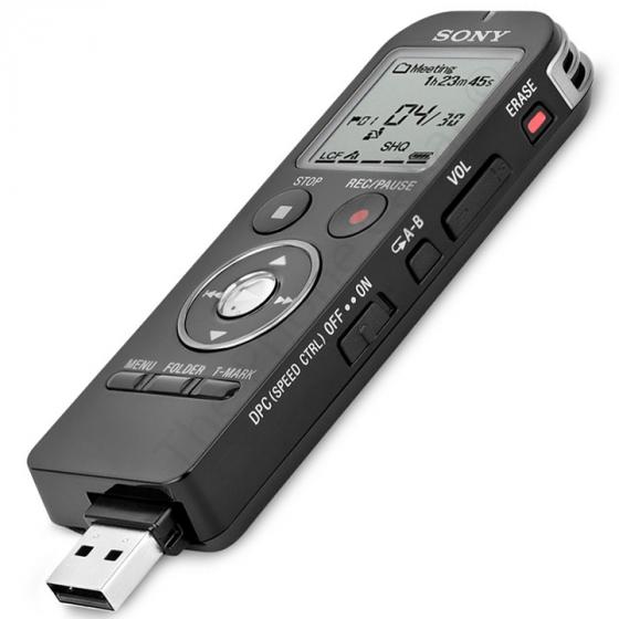Sony ICD-UX533 Digital Voice Recorder - Black