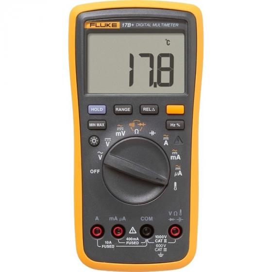 Fluke 15B+/17B+/18B+/12E Digital Multimeter DMM AC/DC/R/C Voltage Current Test