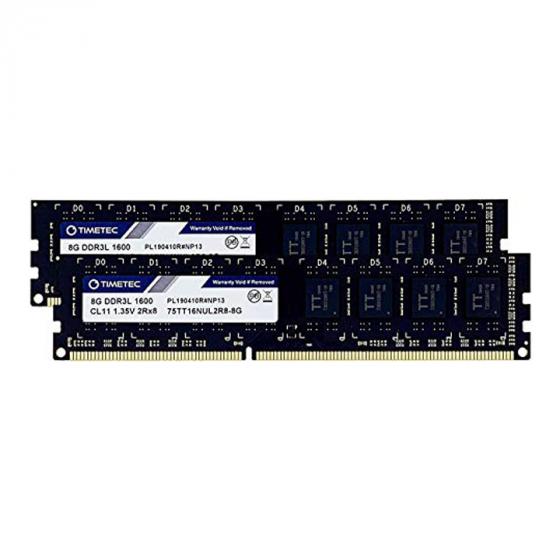 Timetec 75TT16NUL2R8-8G 16GB KIT (2x8GB) DDR3L / DDR3 1600MHz Memory