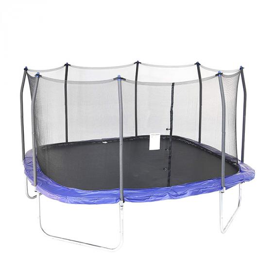 Skywalker Trampolines 14-Foot Square Trampoline (SWTCS1400) with Enclosure