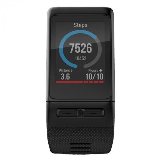 Garmin Vivoactive HR HR GPS Smart Watch, Regular fit - Black