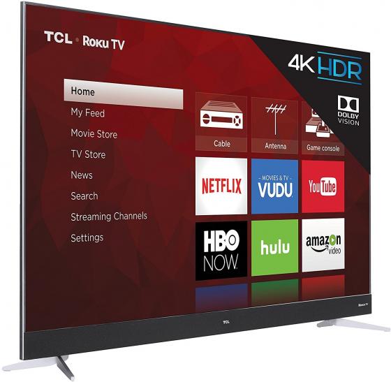 TCL 55C807 55-Inch 4K Ultra HD Roku Smart LED TV (2017 Model)