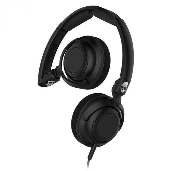 Skullcandy Lowrider Headphones w/Mic Black/Black/Black, One Size