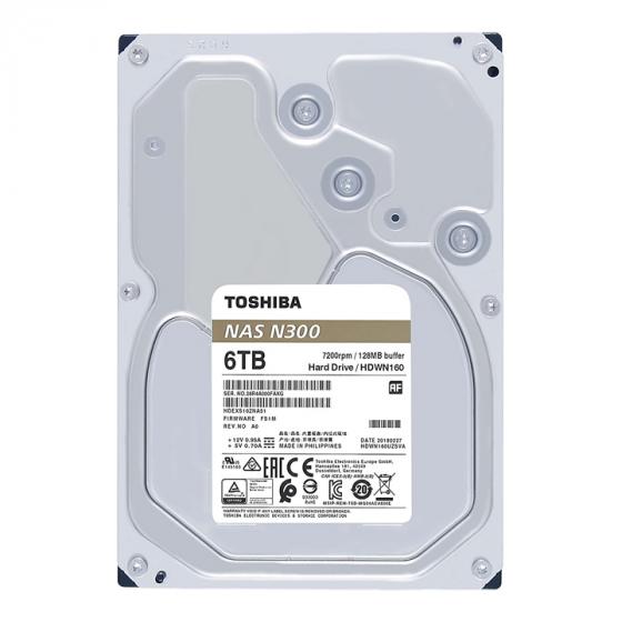 Toshiba N300 6TB NAS 3.5-Inch Internal Hard Drive