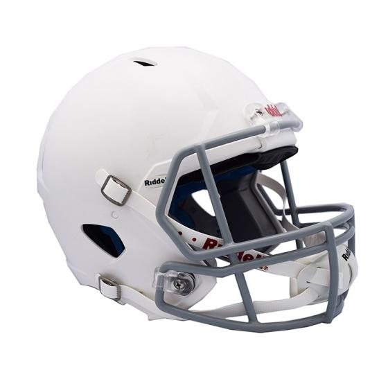 Riddell Youth Speed Football Helmet, White/Gray, Medium