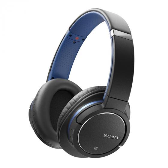 Sony MDR-ZX770BN Bluetooth Noise Canceling Headphones (Blue)-NEW